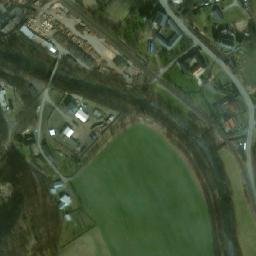 Satellite imagery of [Heřmánky nad Odrou] church sanctus t., CZ