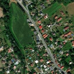 Satellite imagery of [Brušperk] church t., CZ
