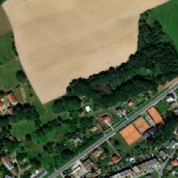 Satellite imagery of [Brušperk] church t., CZ