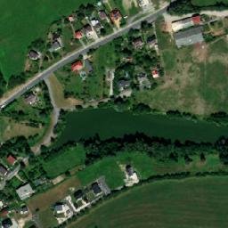 Satellite imagery of [Brušperk] church t., CZ