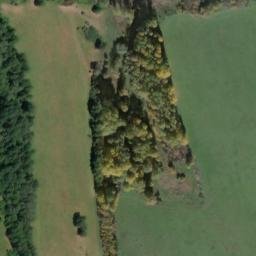 Satellite imagery of [Hošťka] church t., CZ