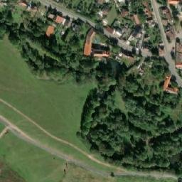 Satellite imagery of [Starý Plzenec] church sanctus t., CZ