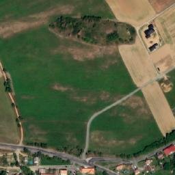 Satellite imagery of [Nalžovice-Chlum] church t., CZ