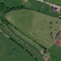 Satellite imagery of [Sobíňov] church t., CZ