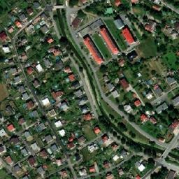 Satellite imagery of [Brušperk] church t., CZ