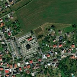 Satellite imagery of [Brušperk] church t., CZ