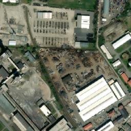 Satellite imagery of Dalkia [Sviadnov] heat plant chimney, CZ