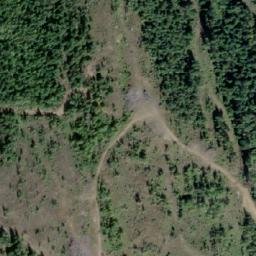 Satellite imagery of Kootenay Lake Powerline Crossing, Tower Southeast, CA
