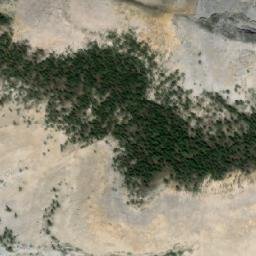 Satellite imagery of Caudron Peak, CA
