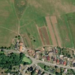 Satellite imagery of [Hošťka] church t., CZ