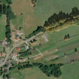 Satellite imagery of [Hošťka] church t., CZ