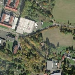 Satellite imagery of [Bor - Vysočany] factory chimney, CZ