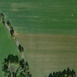 Satellite imagery of [Bor u Tachova] former brickyard chimney, CZ