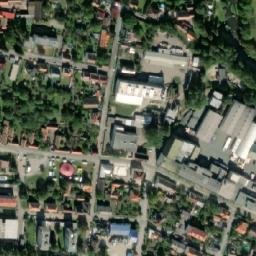Satellite imagery of [Starý Plzenec] church sanctus t., CZ