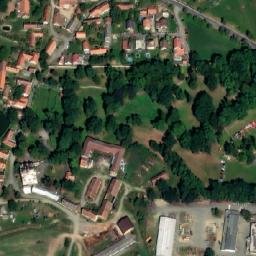 Satellite imagery of [Nalžovice-Chlum] church t., CZ