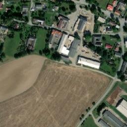 Satellite imagery of [Radiměř] church t., CZ