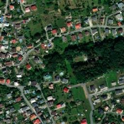 Satellite imagery of [Brušperk] church t., CZ
