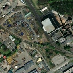 Satellite imagery of Dalkia [Sviadnov] heat plant chimney, CZ