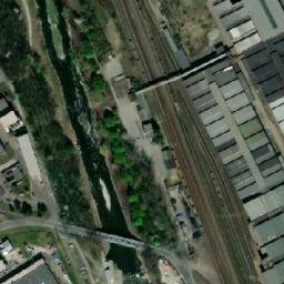 Satellite imagery of Dalkia [Sviadnov] heat plant chimney, CZ