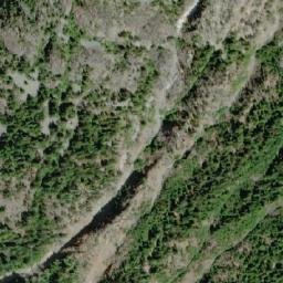 Satellite imagery of Jutland Mountain, CA