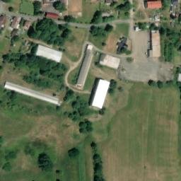 Satellite imagery of [Hošťka] church t., CZ