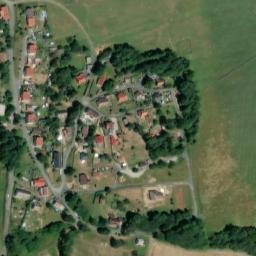 Satellite imagery of [Hošťka] church t., CZ