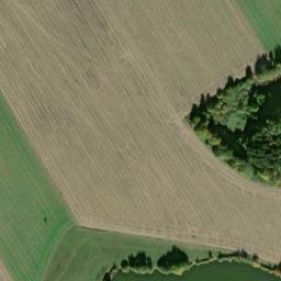Satellite imagery of [Bor u Tachova] former brickyard chimney, CZ