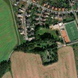 Satellite imagery of [Plzeň-Litice] church t., CZ