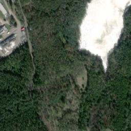 Satellite imagery of [Dubenec u Příbramě] factory chimney, CZ