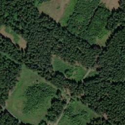 Satellite imagery of [Sobíňov] church t., CZ