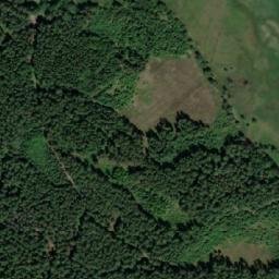 Satellite imagery of [Sobíňov] church t., CZ