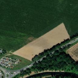 Satellite imagery of [Mošnov] church t., CZ