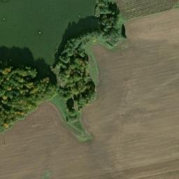 Satellite imagery of [Bor u Tachova] former brickyard chimney, CZ