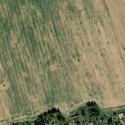 Satellite imagery of [Mirošov] church t., CZ
