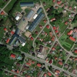 Satellite imagery of [Krucemburk] church t., CZ