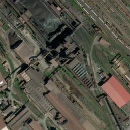 Satellite imagery of [Třinec] factory chimney-12, CZ