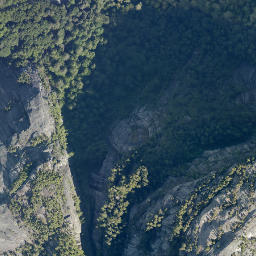 Satellite imagery of Stawamus Chief Mountain, CA