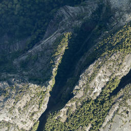Satellite imagery of Stawamus Chief Mountain, CA