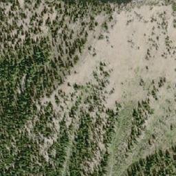 Satellite imagery of Mount Bonner, CA