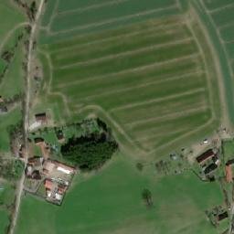 Satellite imagery of [Hradiště] church t., CZ