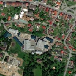 Satellite imagery of [Krucemburk] church t., CZ