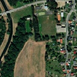 Satellite imagery of [Mošnov] church t., CZ