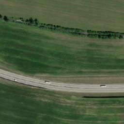 Satellite imagery of [Střítež] church t., CZ