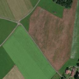 Satellite imagery of [Třinec-Nebory] cemetery chapel t., CZ