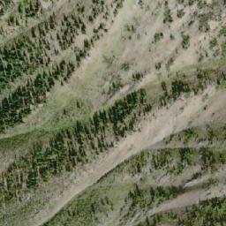 Satellite imagery of Mount Bonner, CA