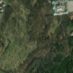 Satellite imagery of Svatá Hora [Příbram] church sanctus t., CZ