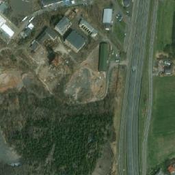 Satellite imagery of [Příbram-Bytíz] factory chimney, CZ