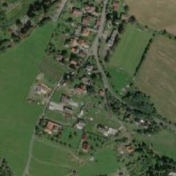 Satellite imagery of [Hřiměždice] church t., CZ
