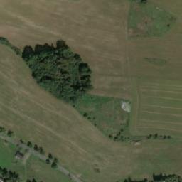 Satellite imagery of [Hřiměždice] church t., CZ