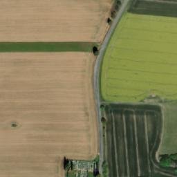 Satellite imagery of [Keblov] church t., CZ